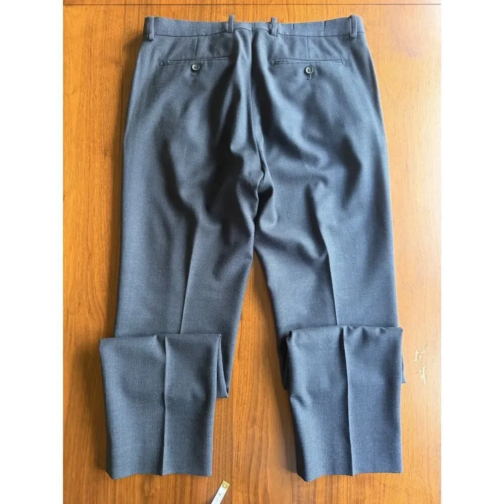Banana Republic Men's Modern Slim Italian Marzotto Wool Dress Pants - Size 34x34